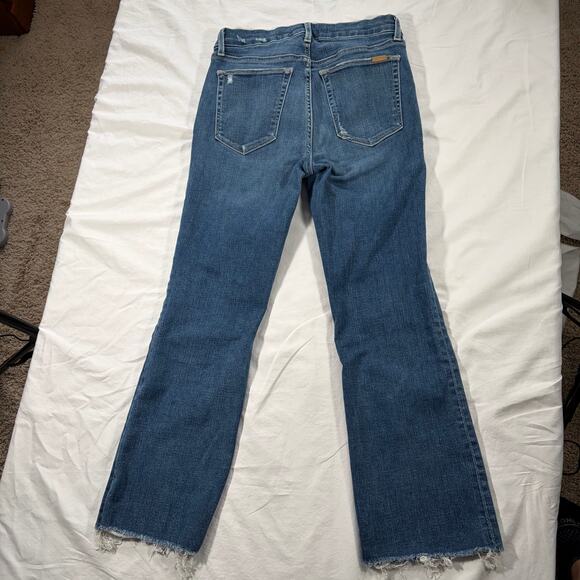 Joe’s jeans HI(rise) honey. High rise curvy cropped boots. Size 28. Distressed - Picture 6 of 7